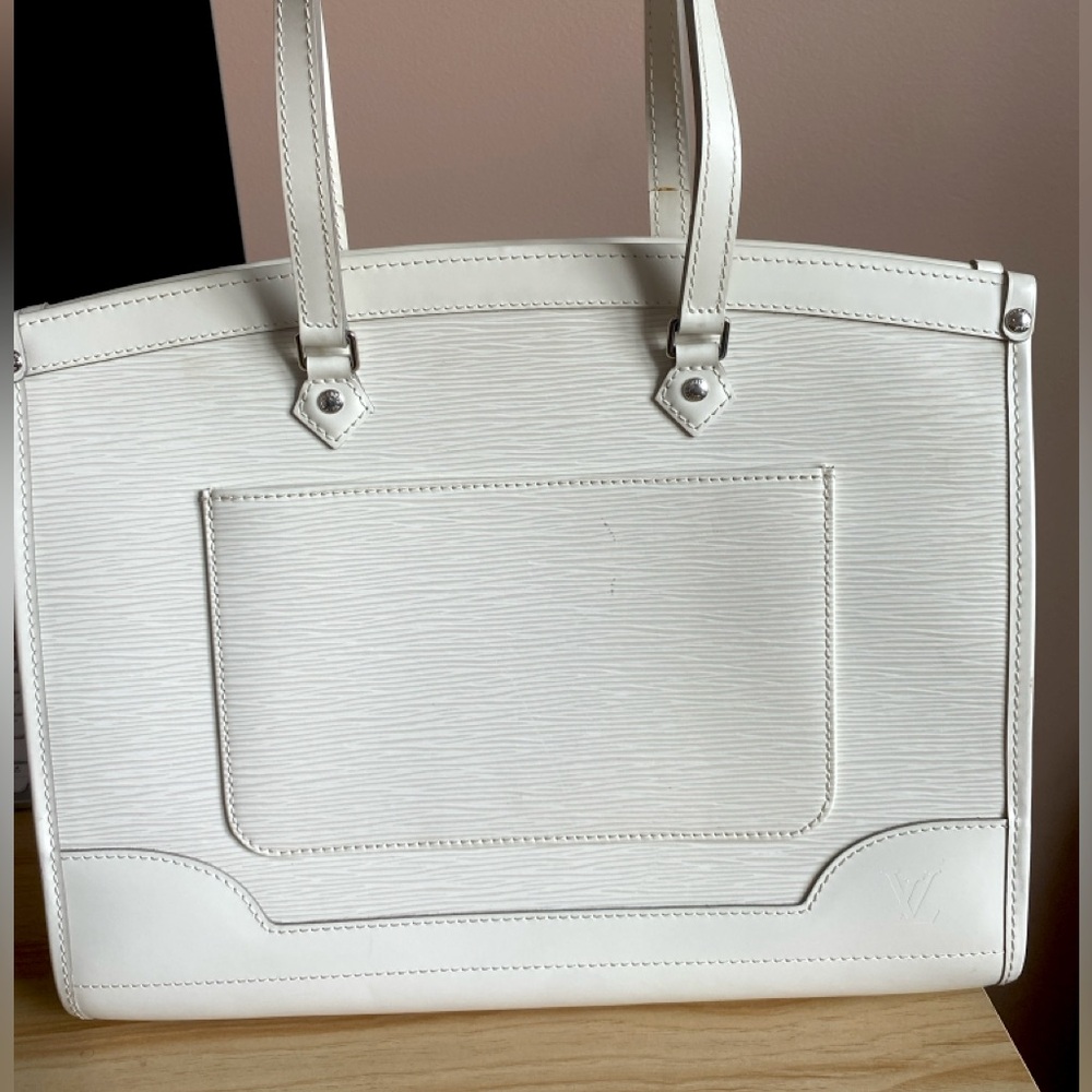 Authentic White Louis Vuitton